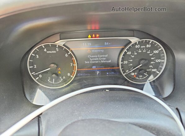 1N4BL4EV3LC147143 2020 NISSAN ALTIMA Gray ხელსაწყოთა პანელის ხედი