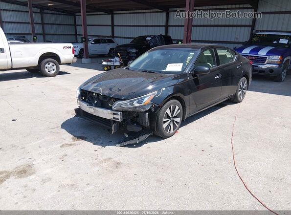 1N4BL4EV4KC137803 2019 NISSAN ALTIMA Black წინა მარცხენა ხედი სამი მეოთხედიდან