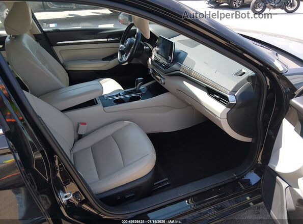 1N4BL4EV4KC137803 2019 NISSAN ALTIMA Black წინა სალონის ხედი