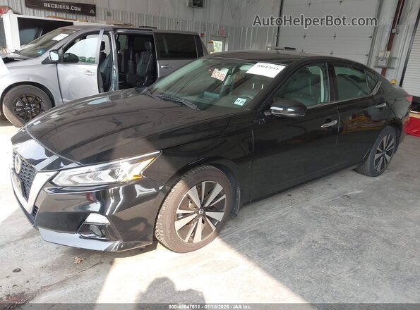 1N4BL4EV4MN302093 2021 NISSAN ALTIMA Черный Передняя левая четверть