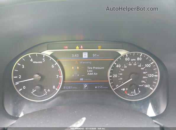 1N4BL4EV4MN326278 2021 NISSAN ALTIMA Gray Հետևի նստատեղերի տեսք