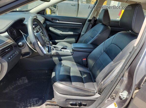 1N4BL4EV5KC230068 2019 NISSAN ALTIMA Gray წინა სალონის ხედი
