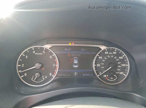 1N4BL4EV6KC211576 2019 NISSAN ALTIMA Угольный Вид щитка приборов