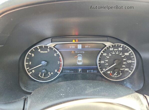 1N4BL4EV6RN401523 2024 NISSAN ALTIMA Gray Widok zestawu wskaźników