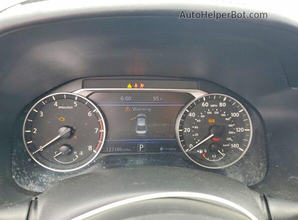 1N4BL4EV7KC190592 2019 NISSAN ALTIMA Черный Вид щитка приборов