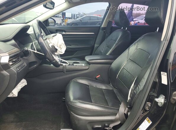 1N4BL4EV7KC190592 2019 NISSAN ALTIMA Черный Вид салона спереди