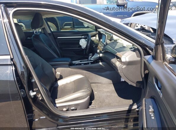 1N4BL4EV7LC152801 2020 NISSAN ALTIMA Black Вид салону спереду