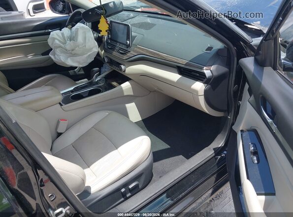 1N4BL4EV7LC189914 2020 NISSAN ALTIMA Черный Вид салона спереди