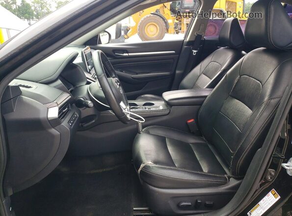 1N4BL4EV8KC231716 2019 NISSAN ALTIMA Black Вид салону спереду