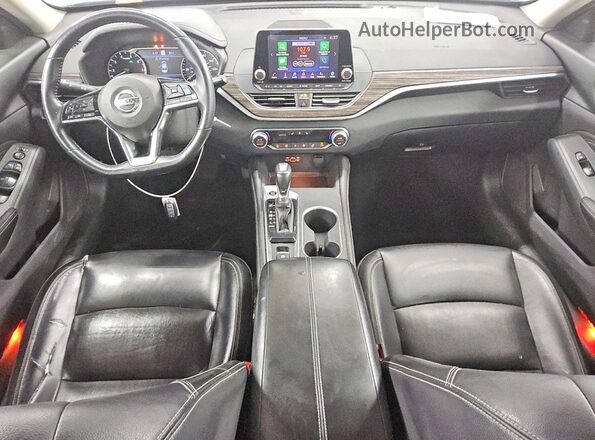 1N4BL4EV8KC236379 2019 NISSAN ALTIMA Black წინა პანელის ხედი
