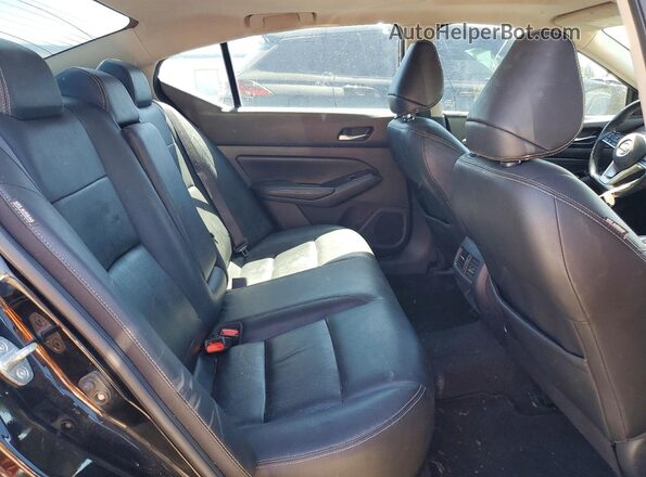 1N4BL4EV8LC219552 2020 NISSAN ALTIMA Black Widok tylnych siedzeń