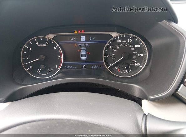 1N4BL4EV8LN323558 2020 NISSAN ALTIMA Белый Вид задних сидений