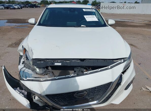 1N4BL4EV8MN420468 2021 NISSAN ALTIMA White Vista del cuadro de instrumentos