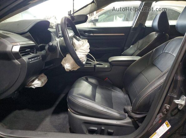 1N4BL4EV9KC160588 2019 NISSAN ALTIMA Серый Вид салона спереди
