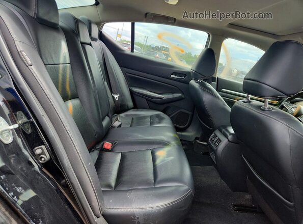 1N4BL4EV9KC207229 2019 NISSAN ALTIMA Black Widok tylnych siedzeń