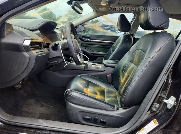 1N4BL4EV9KC207229 2019 NISSAN ALTIMA Black Widok wnętrza z przodu