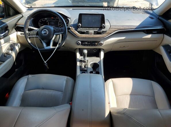 1N4BL4EVXKC184057 2019 NISSAN ALTIMA Black წინა პანელის ხედი