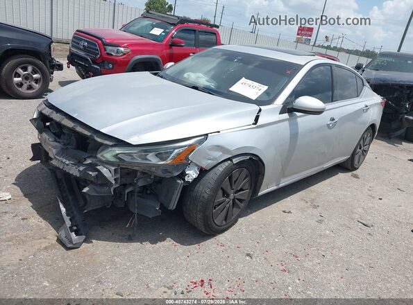 1N4BL4EVXKC197021 2019 NISSAN ALTIMA Silver Առջևի ձախ երեք քառորդ տեսարան