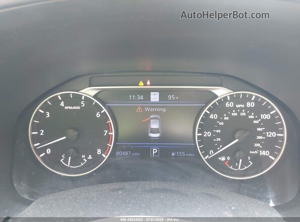 1N4BL4EVXKC248047 2019 NISSAN ALTIMA Серый Вид задних сидений