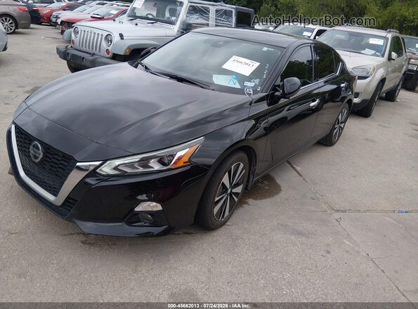 1N4BL4EVXMN305077 2021 NISSAN ALTIMA Black წინა მარცხენა ხედი სამი მეოთხედიდან