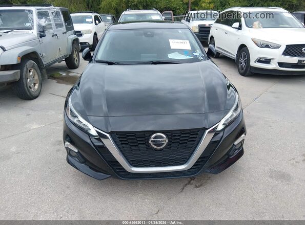 1N4BL4EVXMN305077 2021 NISSAN ALTIMA Black ხელსაწყოთა პანელის ხედი