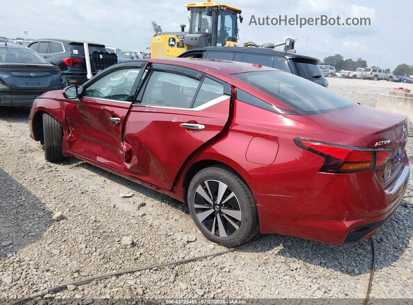 1N4BL4EW0KC213302 2019 NISSAN ALTIMA Красный Задняя левая четверть
