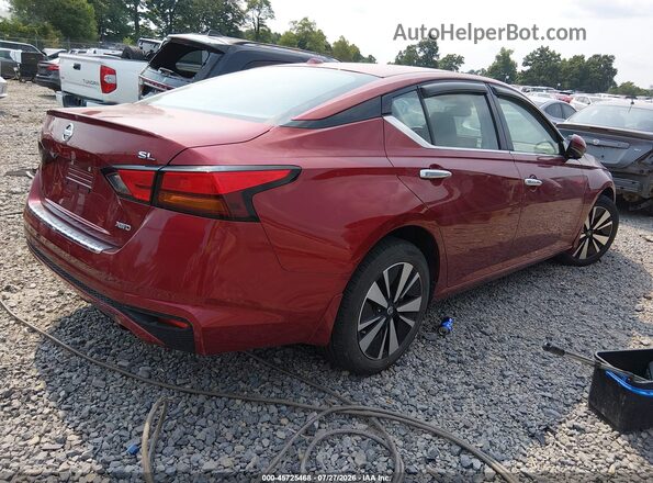 1N4BL4EW0KC213302 2019 NISSAN ALTIMA Красный Задняя правая четверть