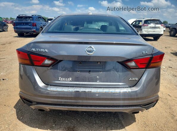 1N4BL4EW2KC142832 2019 NISSAN ALTIMA Gray Вид ззаду