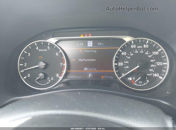 1N4BL4EW2MN385810 2021 NISSAN ALTIMA Silver Vista de los asientos traseros