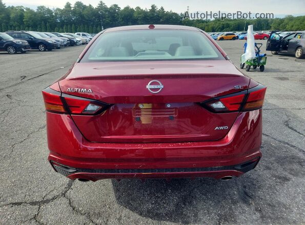 1N4BL4EW2SN315401 2025 NISSAN ALTIMA Red უკანა ხედი