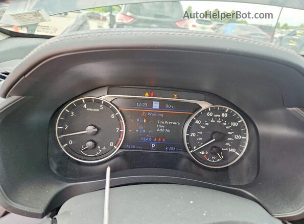 1N4BL4EW3SN347371 2025 NISSAN ALTIMA Black Вид щитка приладів