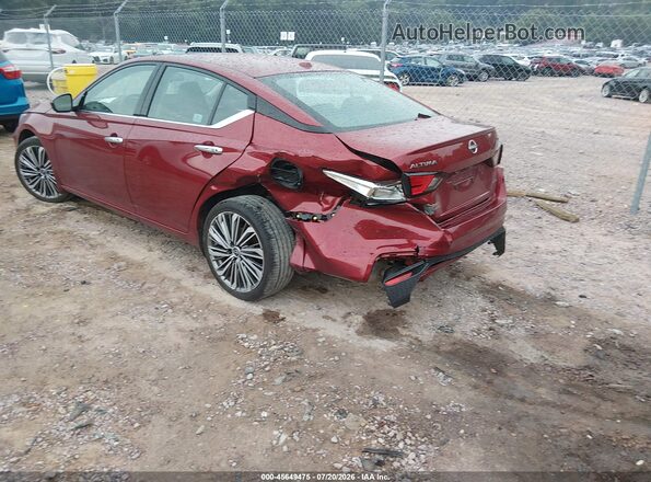 1N4BL4EW5RN425546 2024 NISSAN ALTIMA Burgundy Trasero izquierdo
