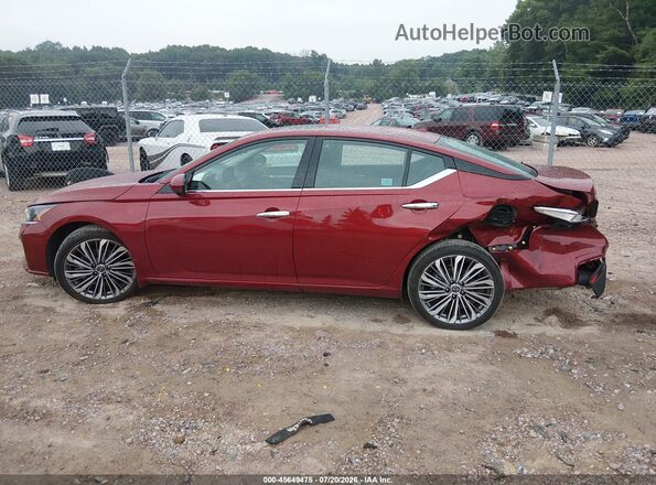 1N4BL4EW5RN425546 2024 NISSAN ALTIMA Burgundy Vista interior de 360 grados