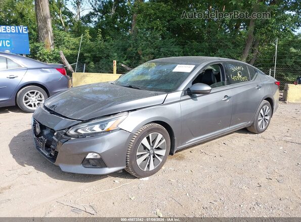 1N4BL4EW8KN304497 2019 NISSAN ALTIMA Silver Առջևի ձախ երեք քառորդ տեսարան