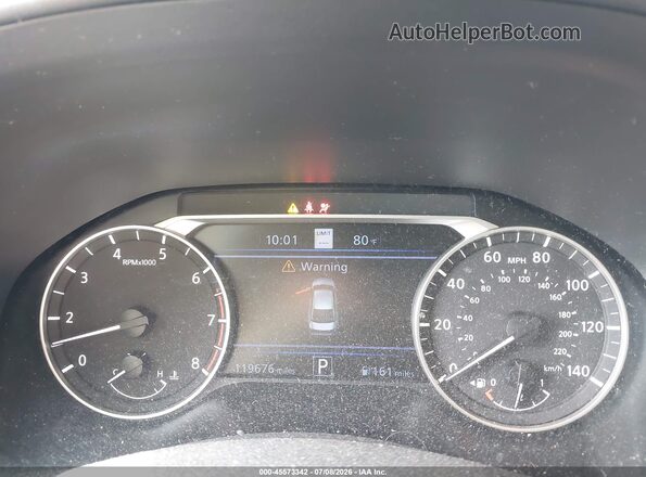 1N4BL4EW8KN304497 2019 NISSAN ALTIMA Silver Հետևի նստատեղերի տեսք