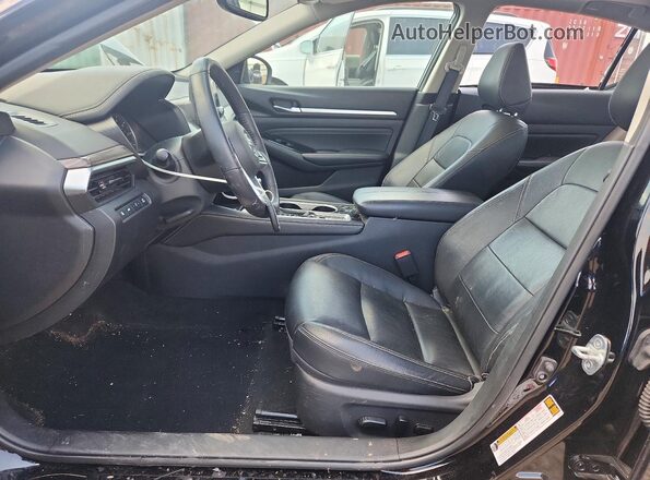 1N4BL4EW8LC124935 2020 NISSAN ALTIMA Black Widok wnętrza z przodu