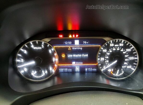 1N4BL4EW9LC150511 2020 NISSAN ALTIMA Черный Вид щитка приборов