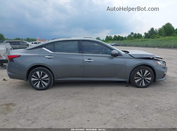 1N4BL4EWXMN422604 2021 NISSAN ALTIMA Silver უკანა სალონის ხედი