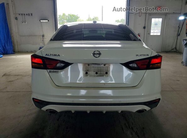 1N4BL4FV6KC109340 2019 NISSAN ALTIMA White უკანა ხედი