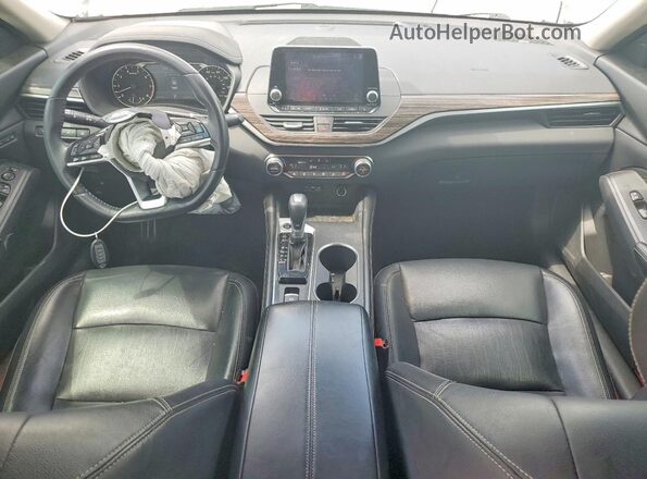 1N4BL4FV8KC149483 2019 NISSAN ALTIMA White Widok deski rozdzielczej