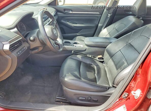 1N4BL4FW0KC185743 2019 NISSAN ALTIMA Красный Вид салона спереди