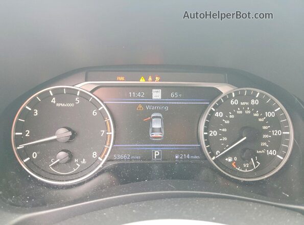 1N4BL4FW2MN355821 2021 NISSAN ALTIMA Серый Вид щитка приборов