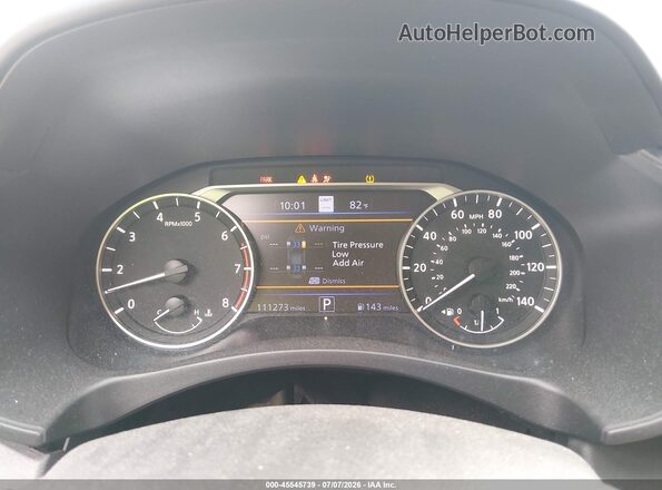 1N4BL4FW5KC206263 2019 NISSAN ALTIMA Black Widok tylnych siedzeń