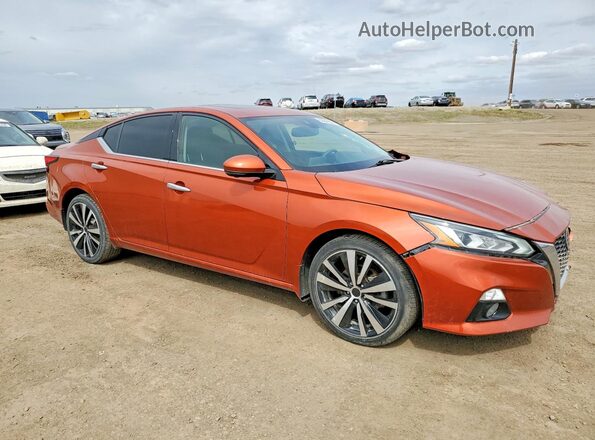 1N4BL4FW5KN310353 2019 NISSAN ALTIMA Orange Передня права чверть