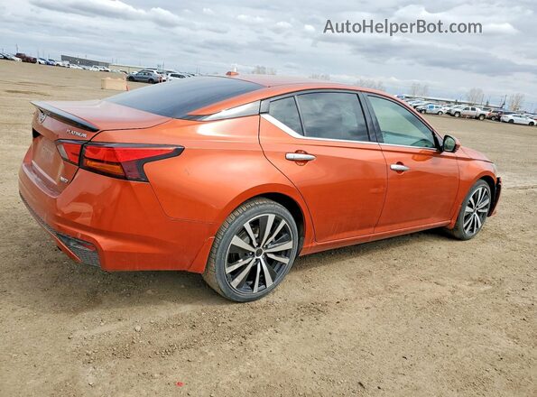 1N4BL4FW5KN310353 2019 NISSAN ALTIMA Orange Задня права чверть