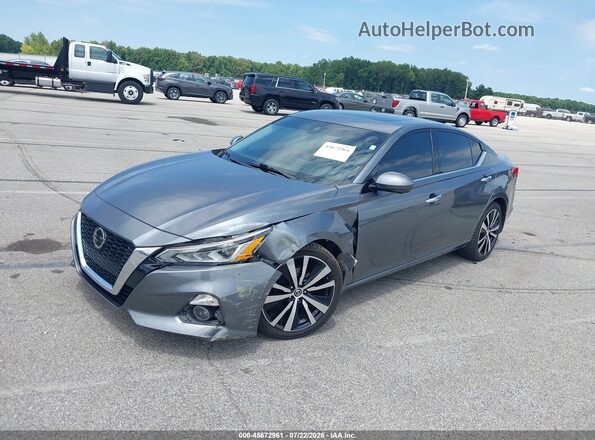 1N4BL4FW7LC118963 2020 NISSAN ALTIMA Gray Առջևի ձախ երեք քառորդ տեսարան