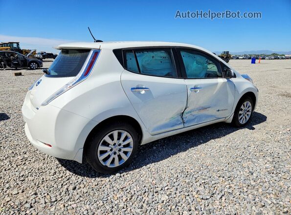 1N4BZ0CP0GC314351 2016 NISSAN LEAF Белый Задняя правая четверть