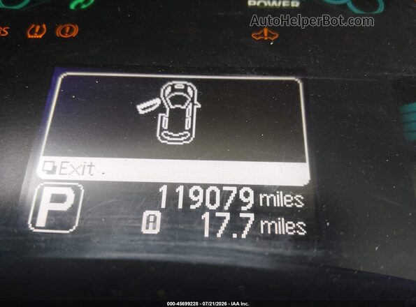 1N4BZ0CP0HC306252 2017 NISSAN LEAF Silver Вид щитка приладів