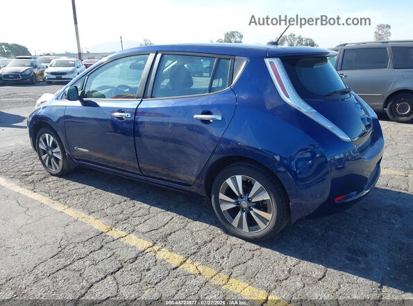 1N4BZ0CP3GC300346 2016 NISSAN LEAF Blue Tył lewy