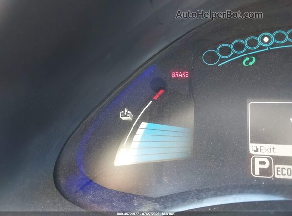 1N4BZ0CP3GC300346 2016 NISSAN LEAF Blue Widok wnętrza 360 stopni